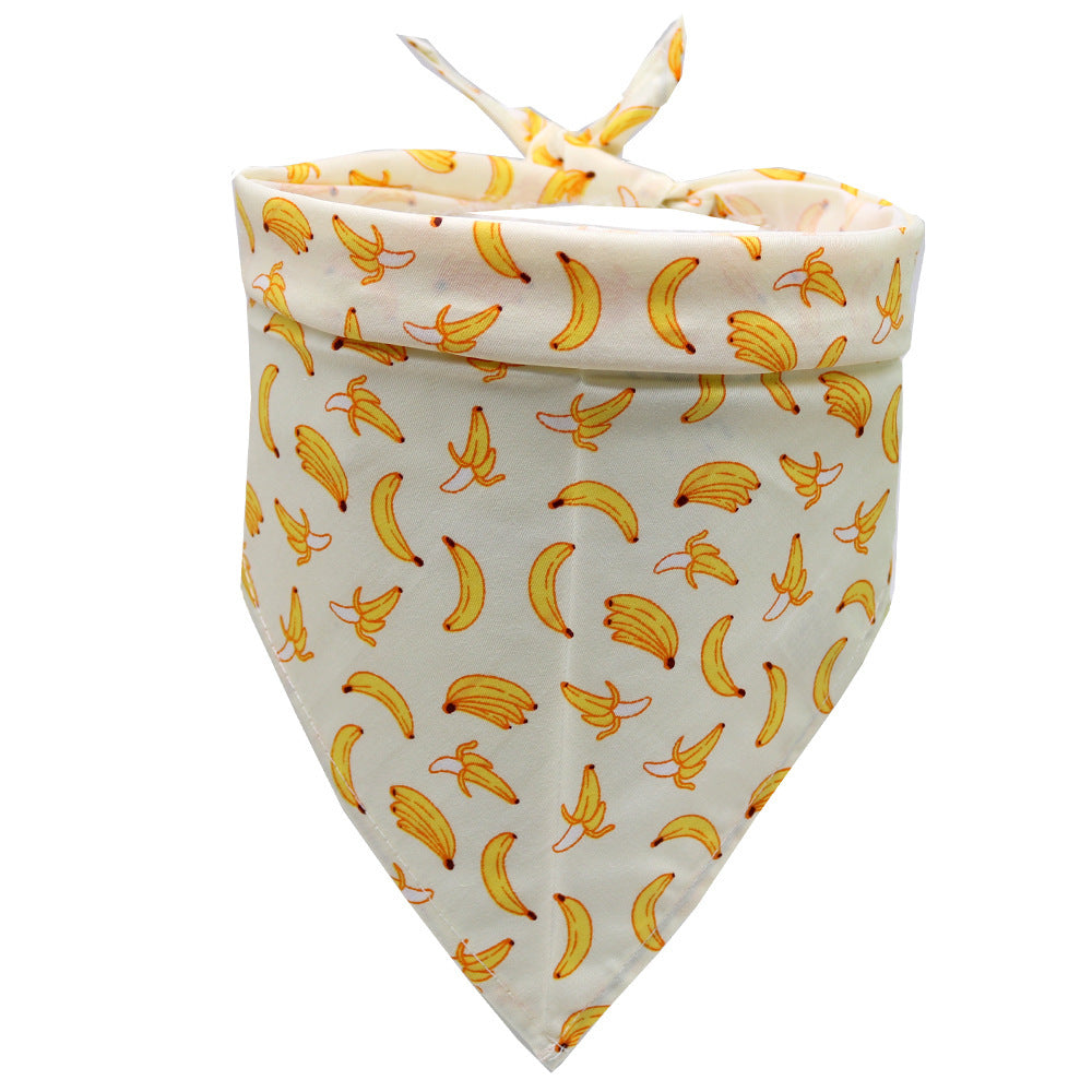 Double-layer Cotton Plaid Pet Scarf for Cats & Dogs