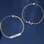 Custom Bird Couples Bracelet