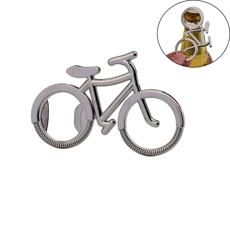 Creative Metal Bicycle Bottle Opener Keychain | Accessory