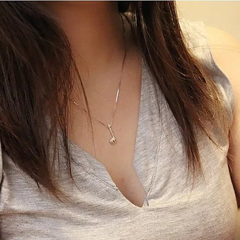 My Pet Giraffe Inspired Pendant and Chain | Jewelry