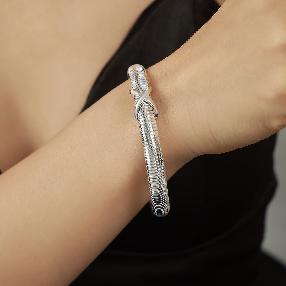 Personalized Cross Knot Design Jewelry Bracelet