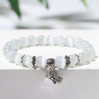 Sweet Cat's Eye Stone Bracelet - Fashionable Love Design