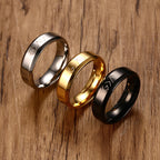 Stainless Steel Christian Scripture Ring | Christian Jewelry