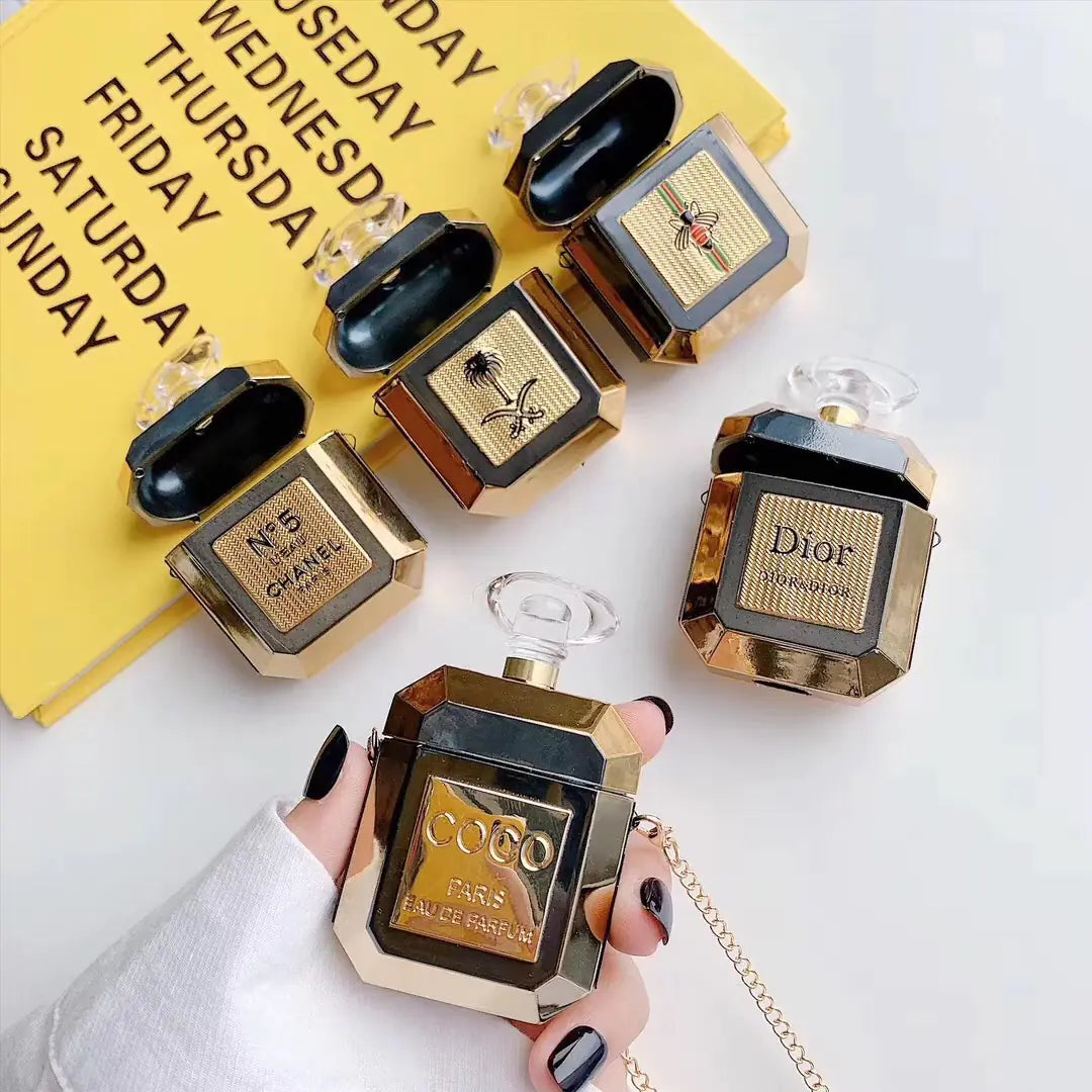 Perfume Bottle Case for Apple AirPods Wireless Earbuds | Accessory