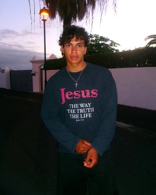 Jesus Is The Way Hoodie T-Shirt | Faith Streetwear