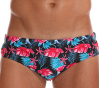 Men's Tropical Floral Swim Briefs