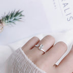 Brushed Cat Ornament Ring