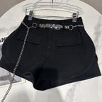 3D Pocket Wool Shorts for Women - Winter Collection