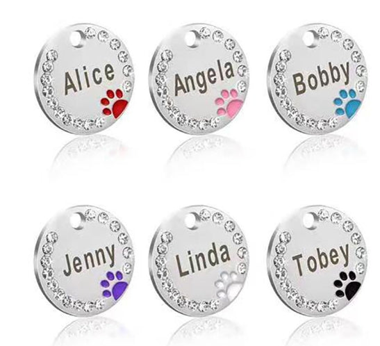 Customizable Metal Round Keychain in 6 Colors | Accessory