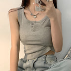 "Sleeveless Women's Casual Sexy Fashion Tank Top"