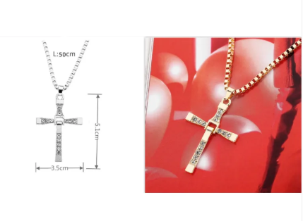 Men's Cross Diamond Pendant Necklace | Christian Jewelry