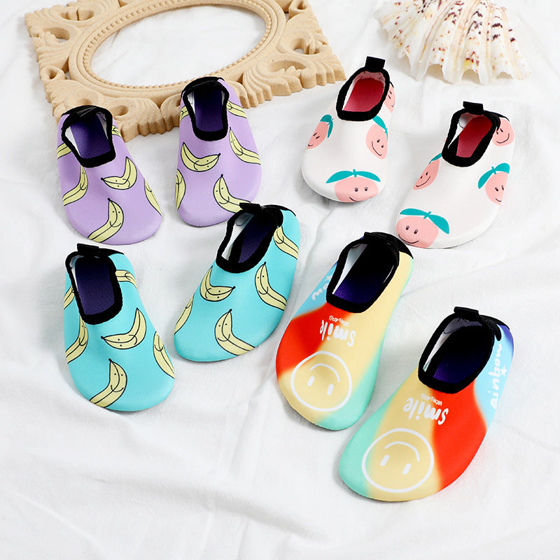 Kids' Non-Slip Fruit Print Water Shoes