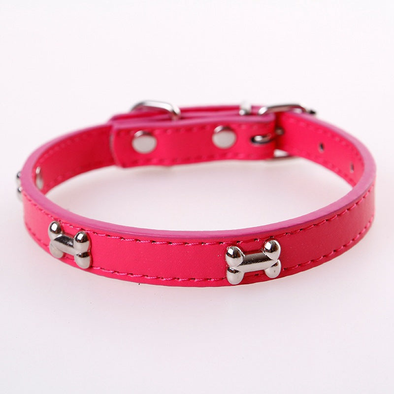 Fashionable PU Neck Ring Accessories for Pets