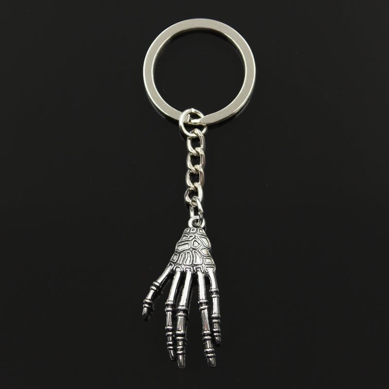 Halloween Skeleton Hand Keychain Set for Decor | Accessory