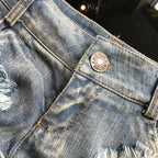 Summer Women's Denim Shorts - Ultra Short & Sexy