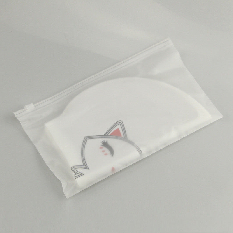 Cartoon Printed Silicone Swimming Cap