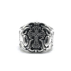 Heavy Industry Cross Ring for Men