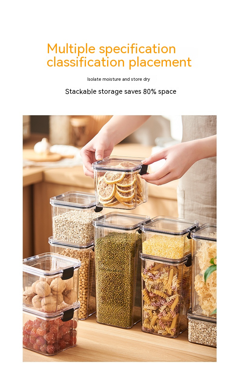 Food Grade Storage Containers - Airtight BPA-Free Kitchen Organization