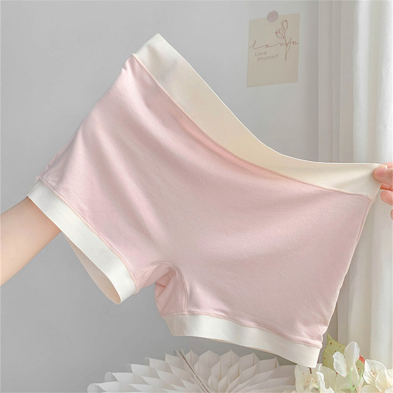 Modal Women's Safety Shorts with Silk Comfort and Antibacterial Properties