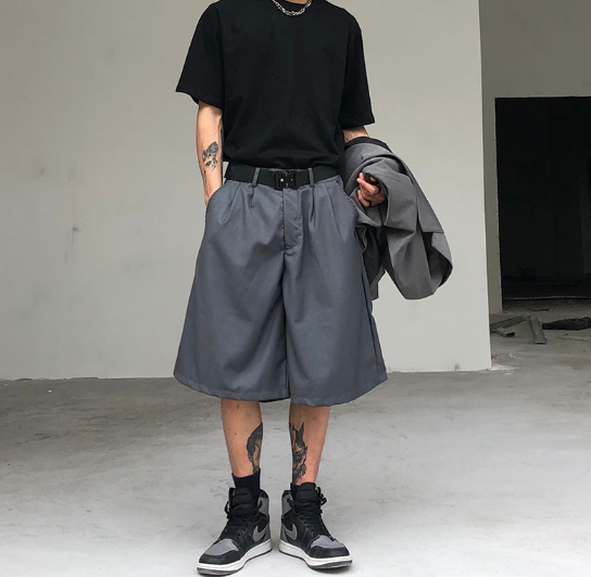 Casual Summer Loose Suit Shorts for Men and Women