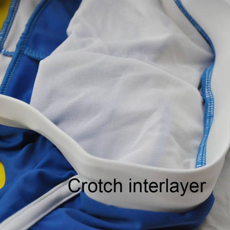 Men's Color Block Swim Trunks with Pocket