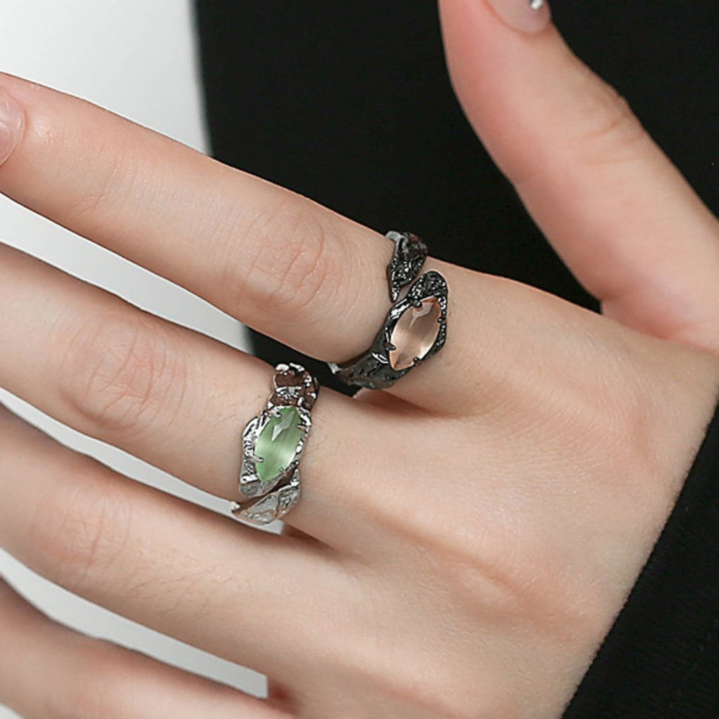 Cat's Eye Ring for Couples - Speak Up in Small Gatherings