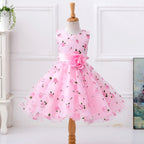 White Baptism Dress for Baby Girls 2-10 Years