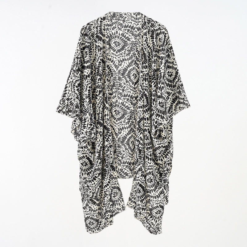 Floral Lightweight Women's Scarf Wrap and Cover-Up