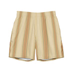 Men's Striped Swim Trunks