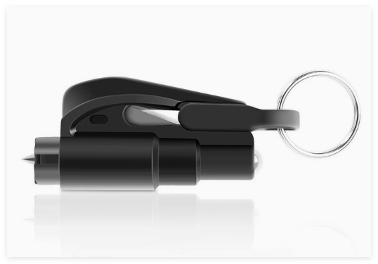 Mini Car Window Breaker Keychain | Accessory