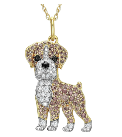 StellaJewels™ Pets Boxer Dog Necklace | Jewelry