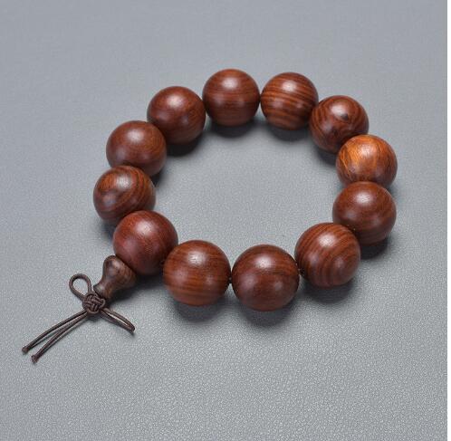 Sandalwood Prayer Beads Bracelet with 108 Beads