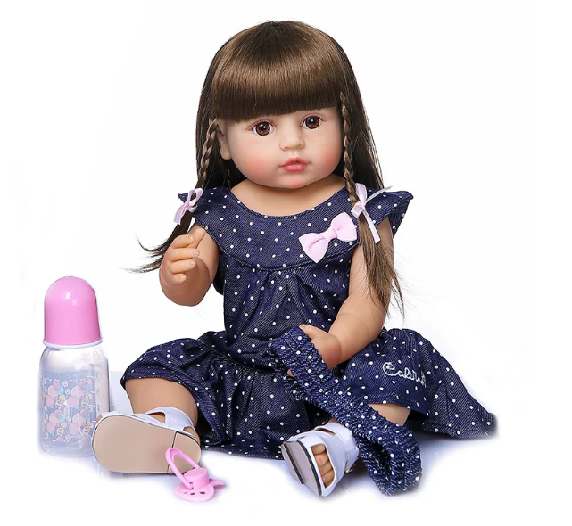 Realistic Reborn Baby Doll 55CM Waterproof (One Piece) | Home Decor