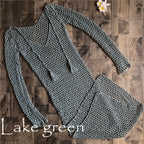 Knitted Crochet Beach Cover-Up