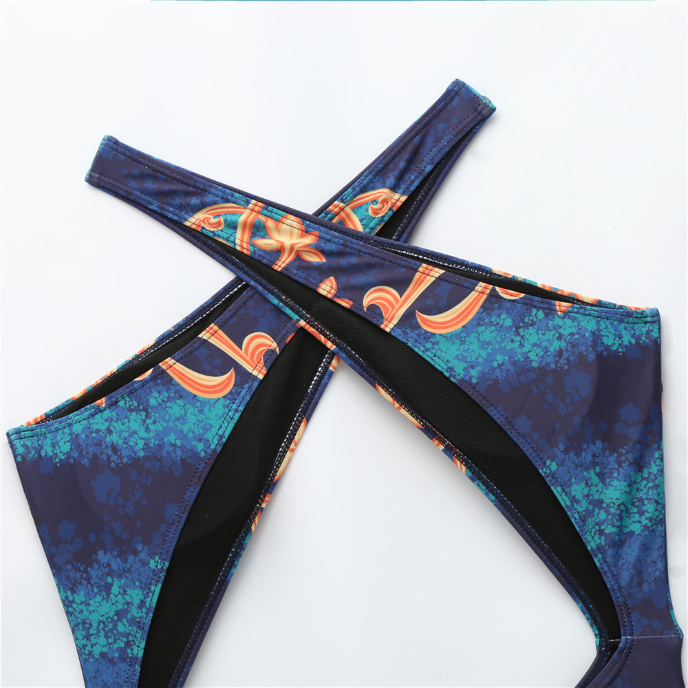 2020 New Sexy Cross One-Piece Bikini for Women
