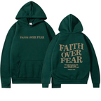 Faith Over Fear Hoodie | Faith Streetwear