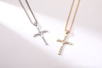 High-Quality Cross Pendant Necklace for Men