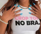 2022 Summer Women's Slim Fit Crop Top T-Shirt