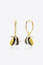 Fish Drop Huggie Earrings | Jewelry