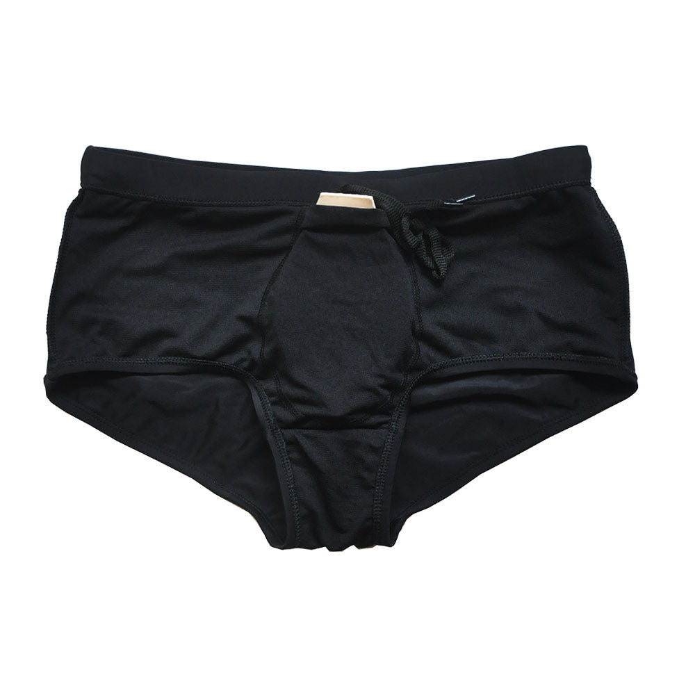 Men's Fitted Swim Boxer Trunks