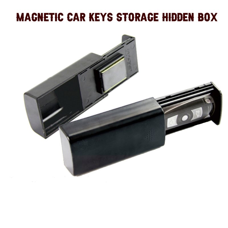 Magnetic Key Safe Box – Black Hidden Key Holder | Accessory