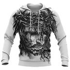 Jesus Amen 3D Hoodie for Men and Women Harajuku Fashion | Faith Streetwear