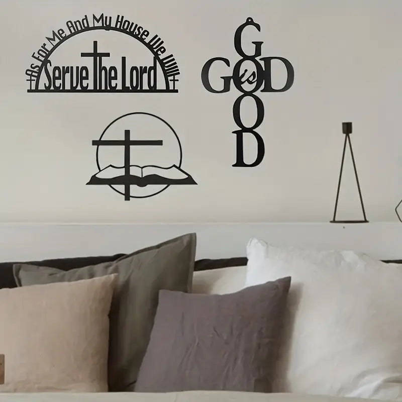 Cross & Bible Wall Art Decor for Home and Events | Home Decor