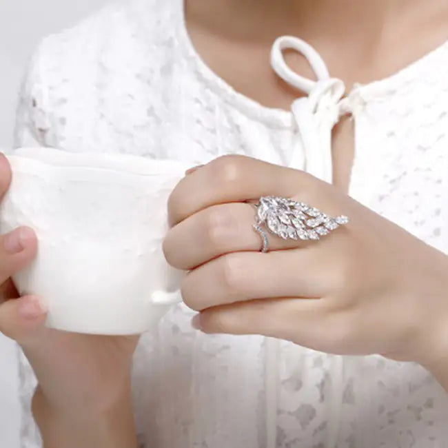 Angelika Angel Wing On My Ring | Jewelry
