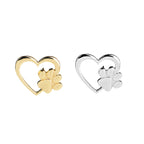 Fashion Korean Dog Paw Hollow Alloy Brooch Accessories