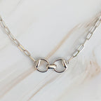Equestrian Pendant Chain Necklace | Jewelry
