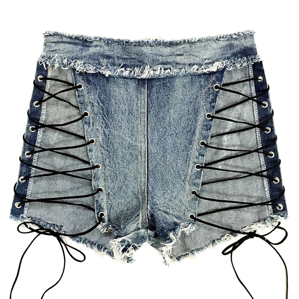 Sexy High-Waisted Denim Pants and Shorts for Women