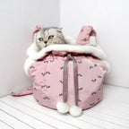 Winter Pet Cat and Dog Warm Front Carrier Backpack