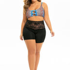Plus Size Lace-Trimmed Sexy Shorts for Women