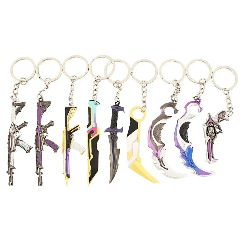 Valorant Reaver Karambit Knife Keychain Toy for Boys | Accessory